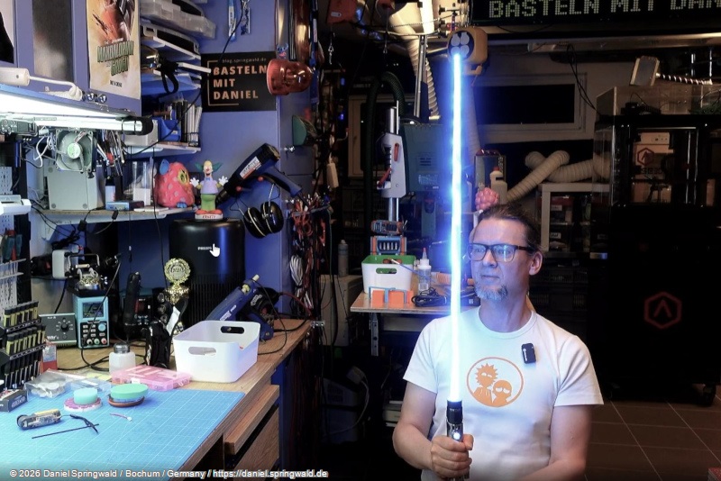 Extendable lightsaber