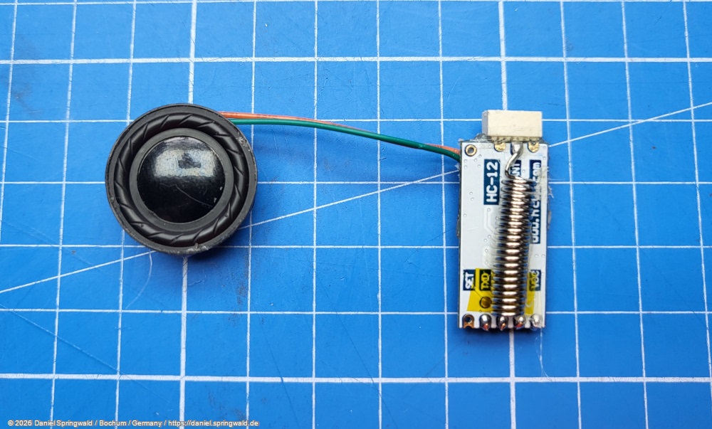 Funk Fernsteuerung des Lichtschwerts