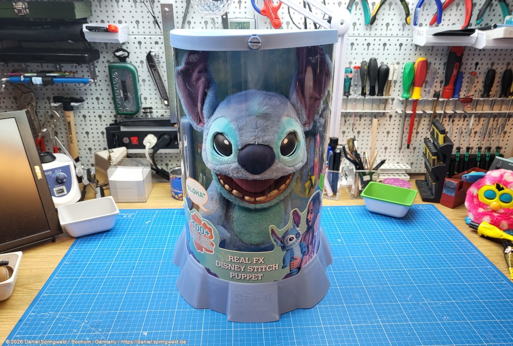 Stitch Handpuppe