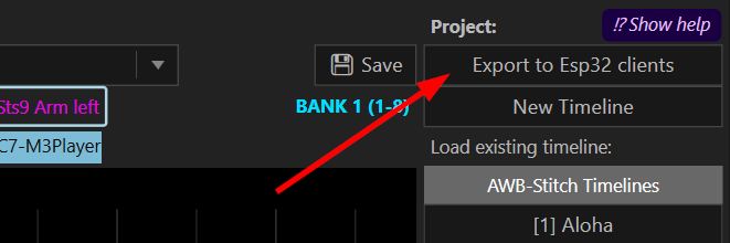 export button